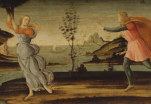 Daphne Fleeing From Apollo (1500), by Bartolomeo di Giovanni Image courtesy Wikimedia Commons
