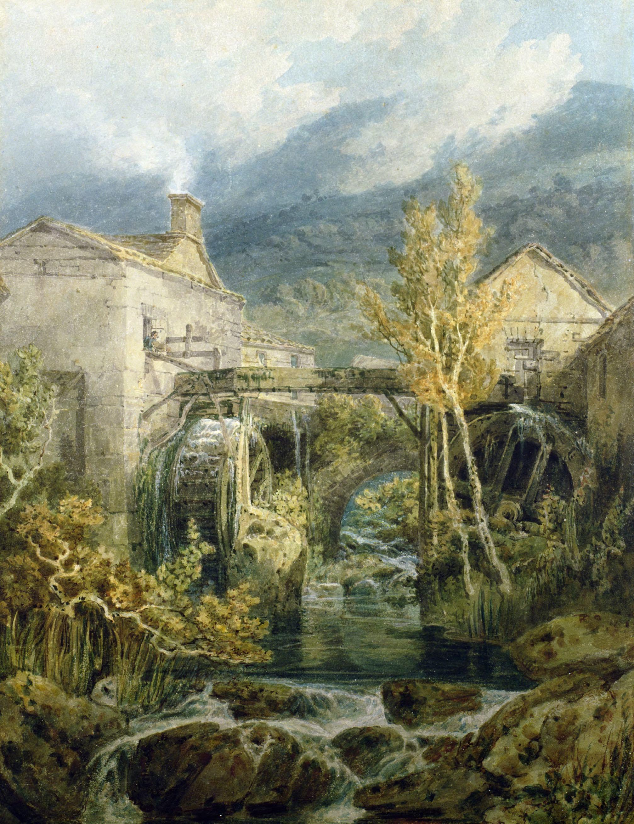 ©Bridgeman Images The Old Mill, Ambleside, 1798, by J.M.W. Turner ©Bridgeman Images The Old Mill, Ambleside, 1798, by J.M.W. Turner