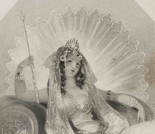 Illustration from L.E.L.’s Heath’s Book of Beauty, 1833